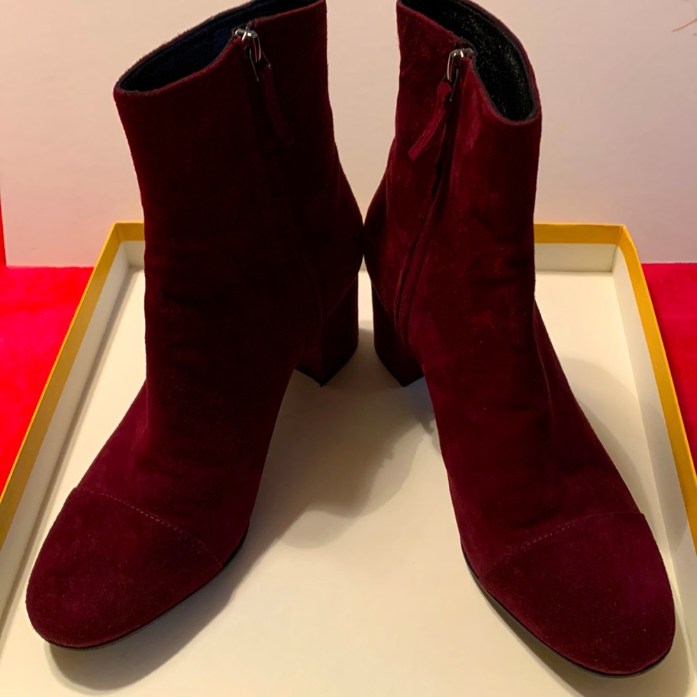 Barneys NY suede boots
